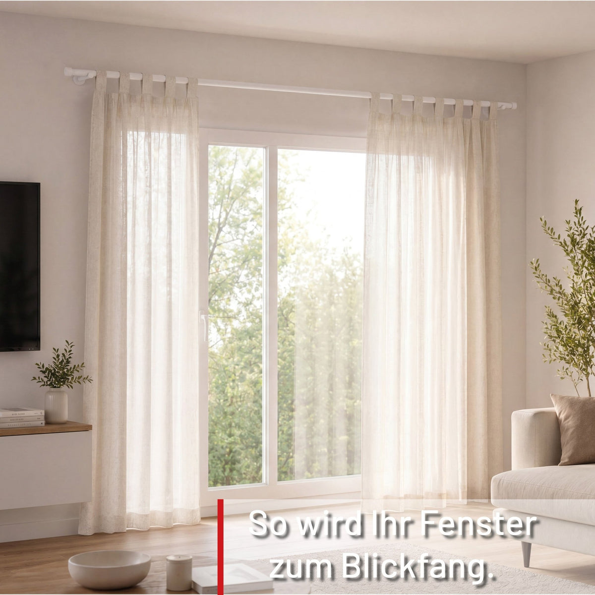 Custom-made curtain rod 25mm 1-track black matt with cap - Style series