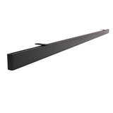 Gardinenschiene Innenlauf Schwarz Loft Deckenträger