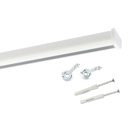 Gardinenschiene Innenlauf Round Weiß 600cm