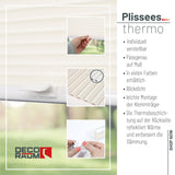 Thermo-Klemmfix-Plissee – ohne Bohren