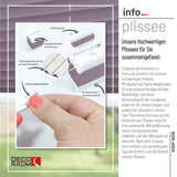 Thermo-Klemmfix-Plissee – ohne Bohren