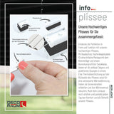 Thermo-Klemmfix-Plissee – ohne Bohren