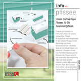 Thermo-Klemmfix-Plissee – ohne Bohren