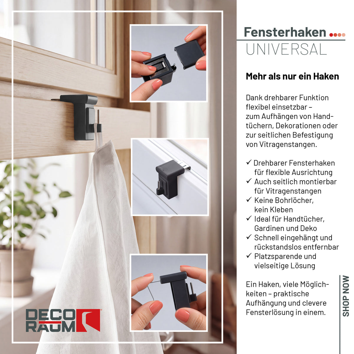 Universal window hook
