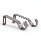 Curtain rod 19mm 1-track grey with cone complete set - Liya series