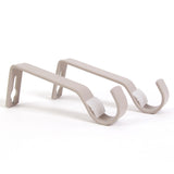 Curtain rod 19mm 1-track sand with cone complete set - Liya series