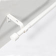 Gardinenstange ausziehbar Flexa Weiß-matt Endstück Kappe 16/19mm 160-300cm